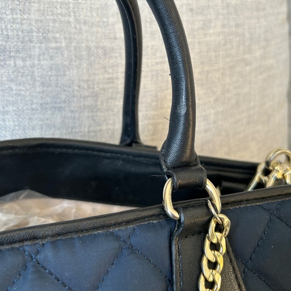 Karl Lagerfeld Navy blue quilted bag - Picture 5 of 13